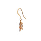 Rhodium Plated Green Cz Stud Earring For Women - Wahe Jewels - Swadesiicart