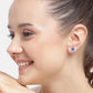 Gold-Polished Contemporary Half Hoop Earring - Wahe Jewels - Swadesiicart