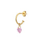 Rhodium Plated With Dangling Solitaire Drop Earring For Women - Wahe Jewels - Swadesiicart