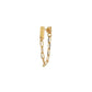 Rhodium Plated With Cz Leaf Fancy Drop Earring For Women - Wahe Jewels - Swadesiicart