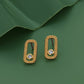 Gold-Polished White Pearl Drop Earring For Women - Wahe Jewels - Swadesiicart