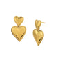 Gold-Polished & Pearl Circular Hoop Earring - Wahe Jewels - Swadesiicart
