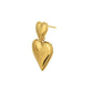 Gold-Polished & Pearl Circular Hoop Earring - Wahe Jewels - Swadesiicart