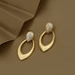 Silver - Toned Contemporary Ear Cuff Earrings - Wahe Jewels - Swadesiicart