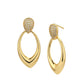 Silver - Toned Contemporary Ear Cuff Earrings - Wahe Jewels - Swadesiicart