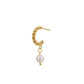 Premium Silver Plated With Pearl Stud Earring For Women - Wahe Jewels - Swadesiicart