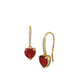 Women'S Brass Silver - Toned Rhodium Plated Cz Studded Handcrafted Geometric Drop Earrings - Wahe Jewels - Swadesiicart