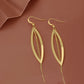 Gold-Polished Contemporary Hoop Earring For Women - Wahe Jewels - Swadesiicart