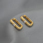 Rhodium Plated Cz Stone Hoop Earring For Women - Wahe Jewels - Swadesiicart