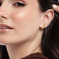Gold-Polished With Cz Climber Ear - Cuff Earring - Wahe Jewels - Swadesiicart
