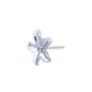 Rhodium Plated Cz Contemporary Stud Earring For Women - Wahe Jewels - Swadesiicart