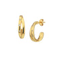 Rhodium Plated Square Hoop Earring For Women - Wahe Jewels - Swadesiicart