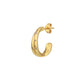 Rhodium Plated Square Hoop Earring For Women - Wahe Jewels - Swadesiicart