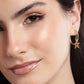 Rose Gold-Polished Square Hoop Earring - Wahe Jewels - Swadesiicart
