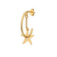 Rose Gold-Polished Square Hoop Earring - Wahe Jewels - Swadesiicart