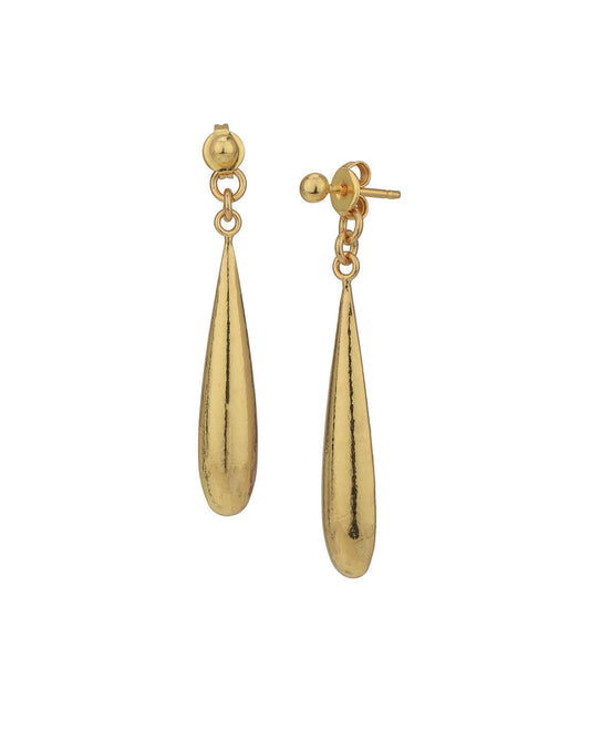 Rose Gold-Polished Half Hoop Earrings With Pearl - Wahe Jewels - Swadesiicart