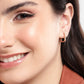 Rhodium Plated Cz Contemporary Drop Earring For Women - Wahe Jewels - Swadesiicart