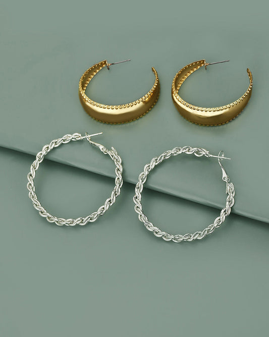 Gold-Polished With Cz Stylish Drop Earring For Women - Wahe Jewels - Swadesiicart