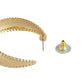 Gold-Polished With Cz Stylish Drop Earring For Women - Wahe Jewels - Swadesiicart