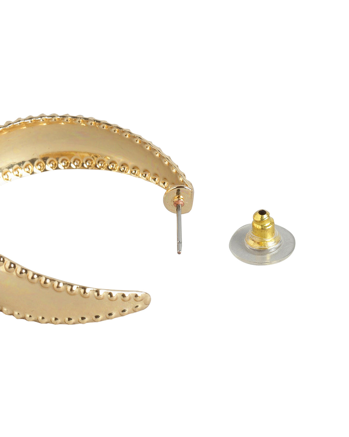 Gold-Polished With Cz Stylish Drop Earring For Women - Wahe Jewels - Swadesiicart