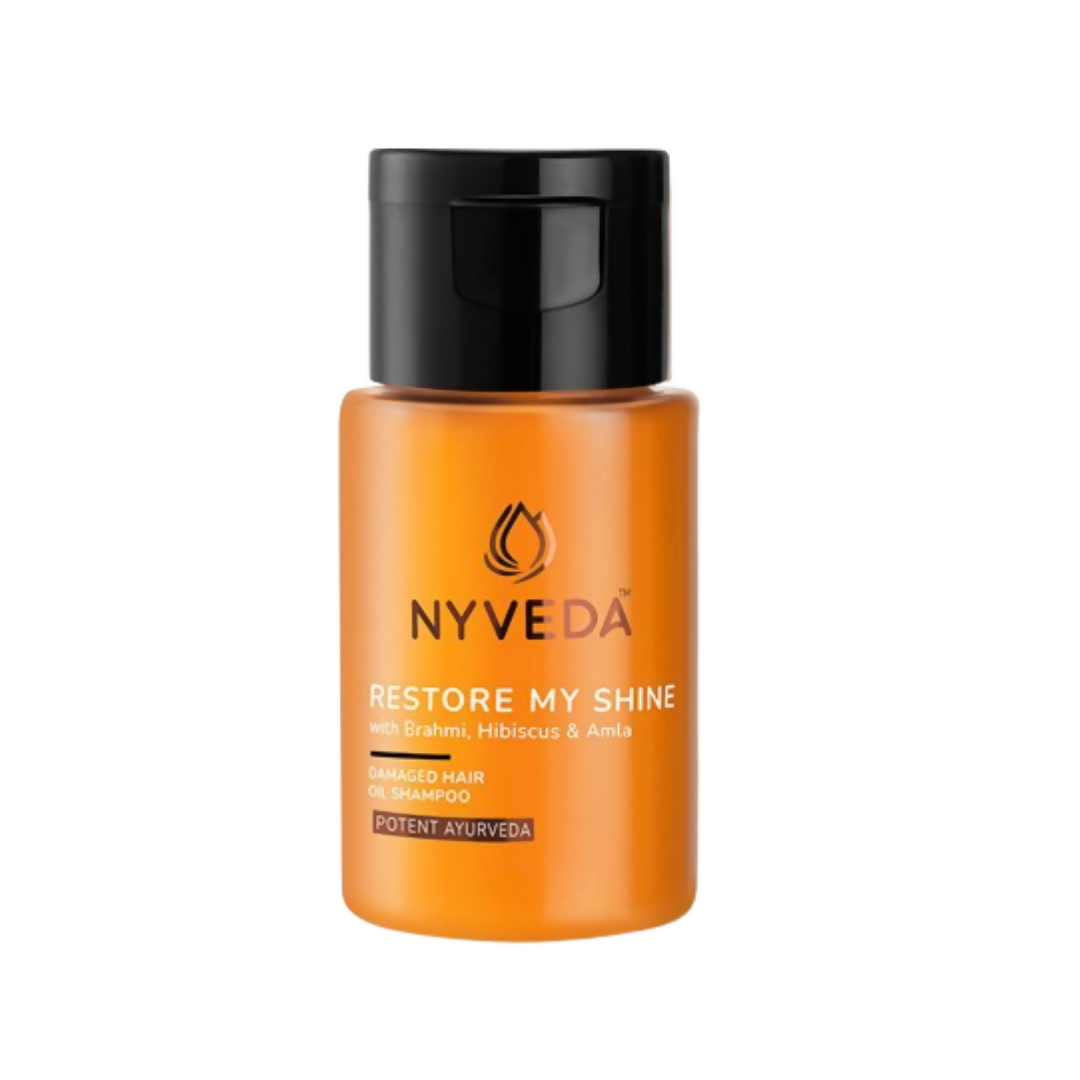 Nyveda Restore My Shine Damaged Hair Oil Shampoo | Swadesiicart