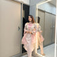 Anaita Rose Roman Shimmer Readymade Kurti Set with Designer Handwork