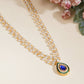 Kundan Necklace (Gold) - Ruby Raang | Swadesiicart