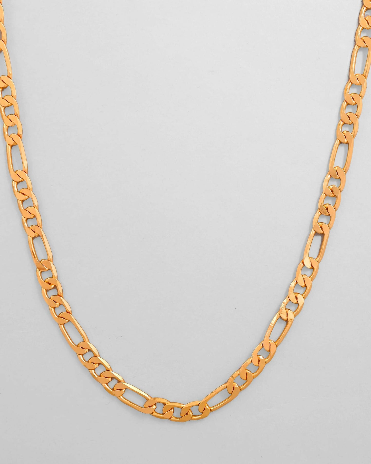 VOJ Gold-Polished Designer Chain For Men | Swadesiicart