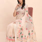 Shree Shyam Fashion Linen Cotton Peach Saree