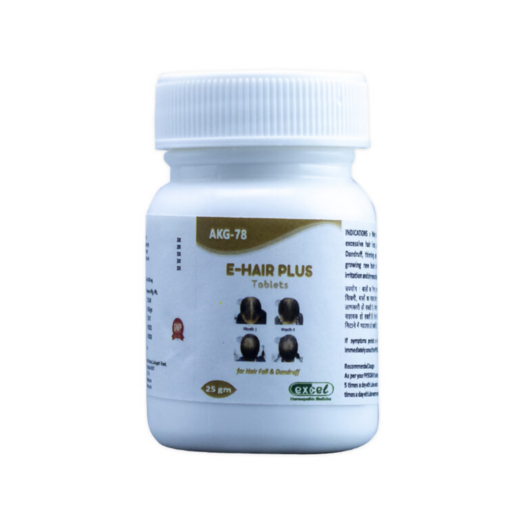 Excel Pharma E-Hair Plus Tablets - Swadesiicart