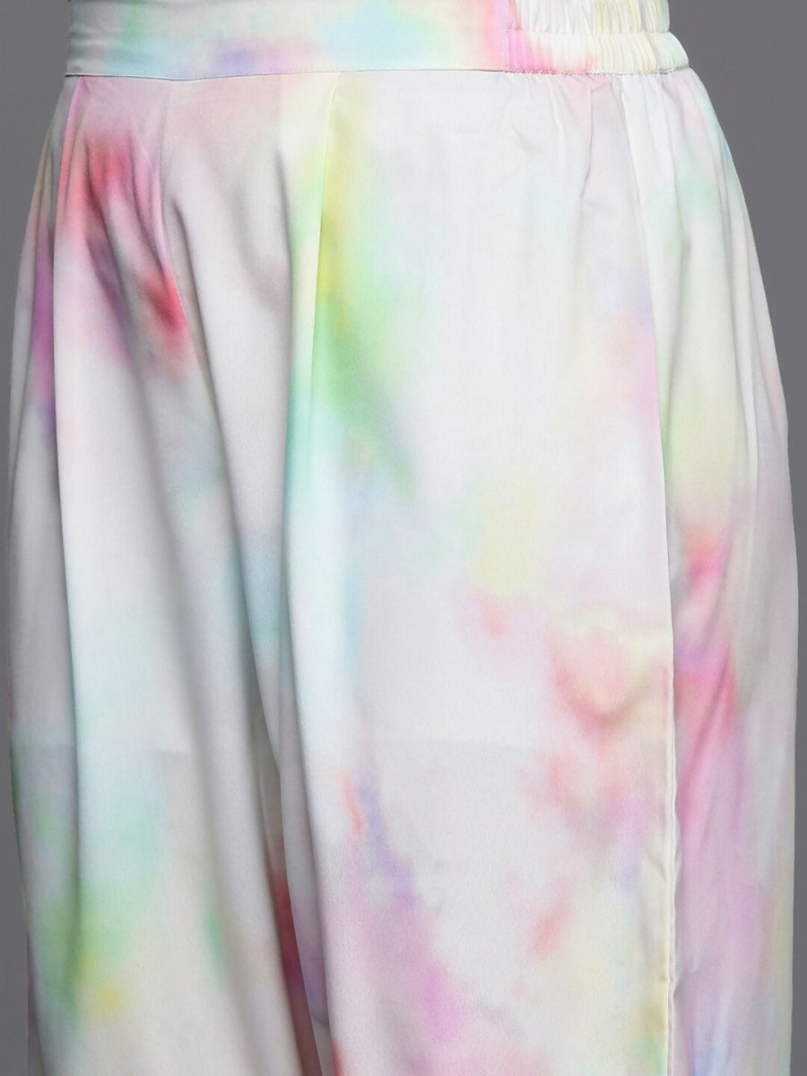 Ahalyaa Women's Traditional Wear Co-ods - Multi Color - Swadesiicart