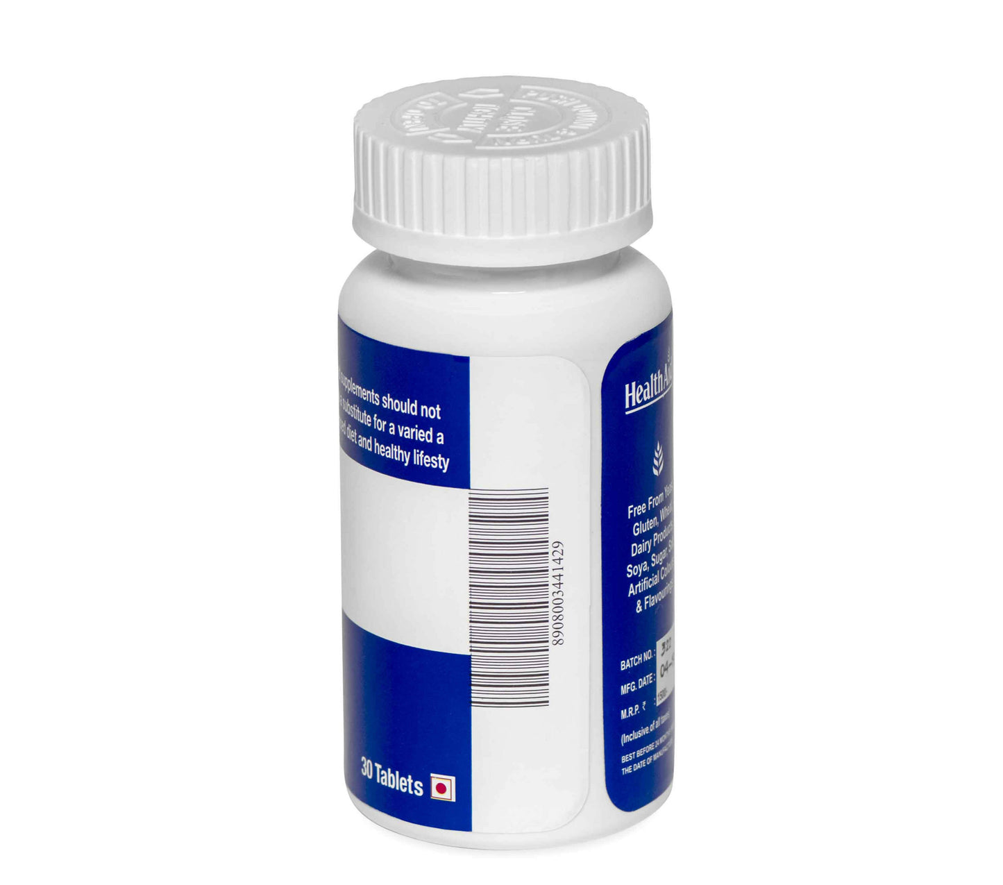HealthAid Glucosamine Sulphate 2KCI 1500 mg Tablets - Swadesiicart