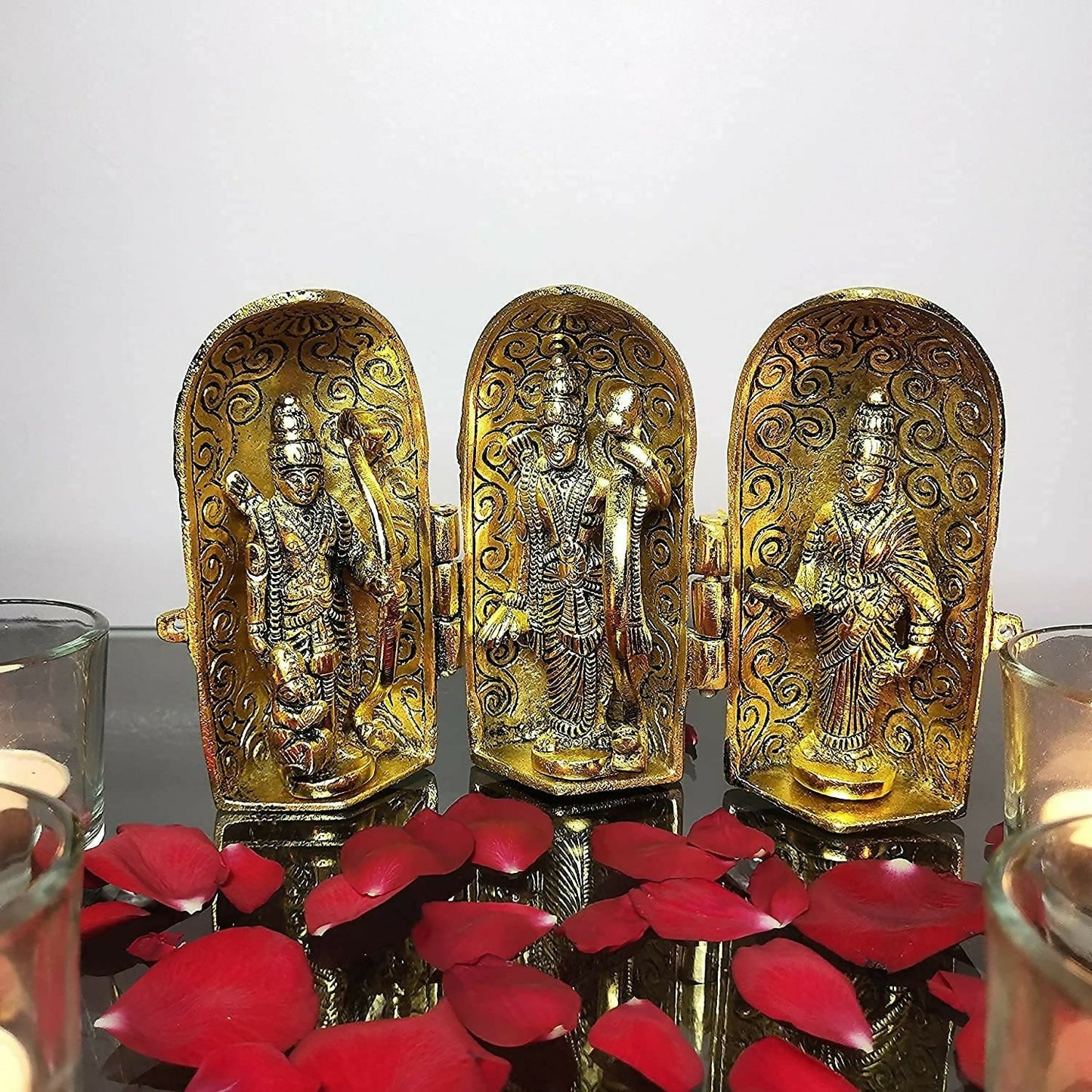 Urm Enterprises Gold-Polished Metal - Swadesiicart