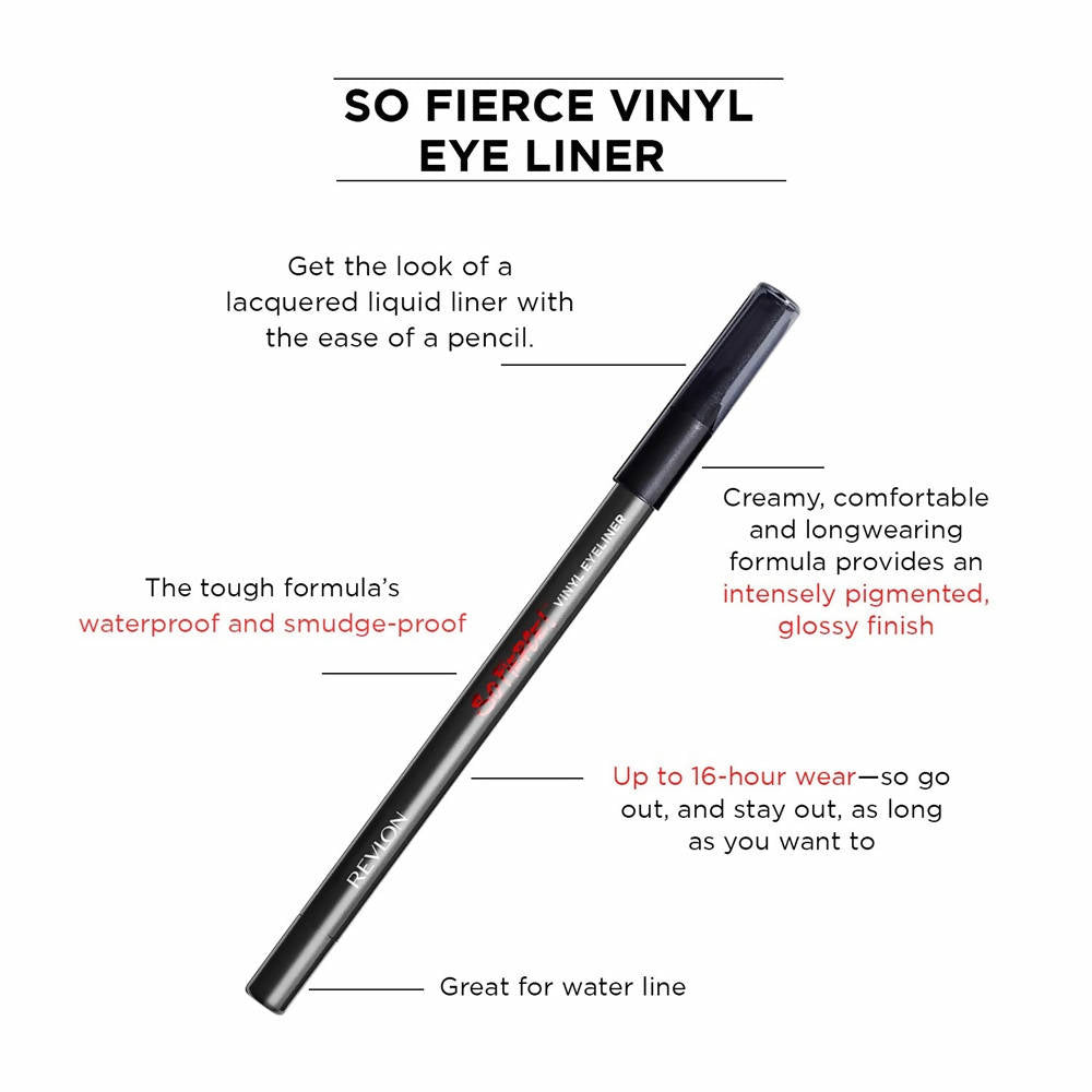 Revlon So Fierce Vinyl Eye Liner - Midnight Mystery - Swadesiicart