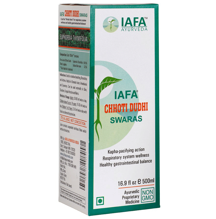 Iafa Ayuveda Chhoti Dudhi Swaras | Swadesiicart