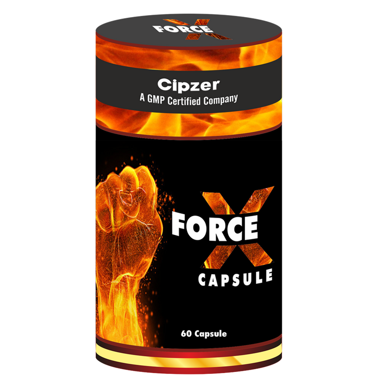 Cipzer Force X Capsules - Cipzer Herbals