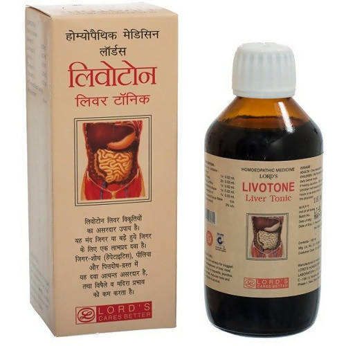 Lord's Homeopathy Livotone Liver Tonic | Swadesiicart