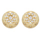 Joban Fashion Women Handcrafted Matte Gold Earrings | Swadesiicart