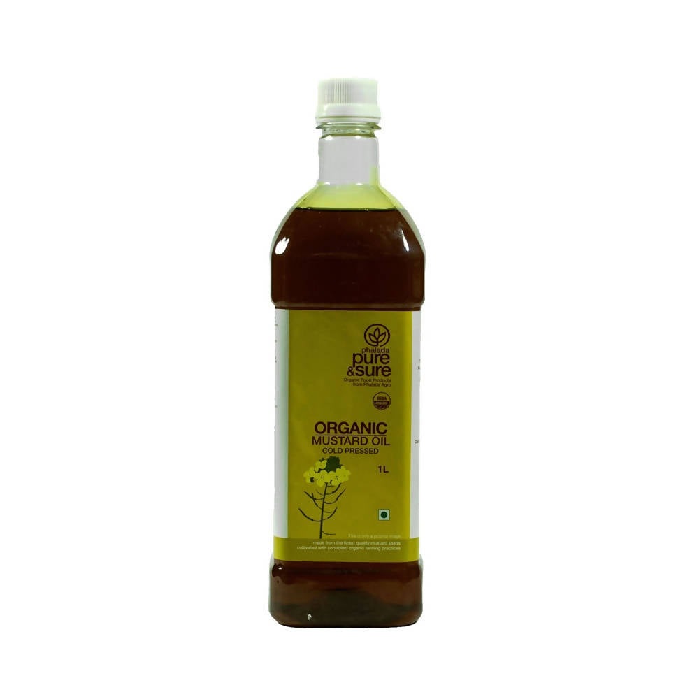 Pure & Sure Organic Mustard Oil - Swadesiicart