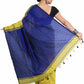 Desh Bidesh Women's Bengal Khadi Ghicha Handloom Cotton Silk Saree With Blouse Piece | Swadesiicart