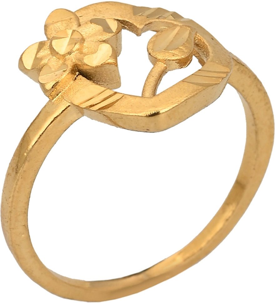 AanyaCentric Gold-Polished Ring For Women & Girls | Swadesiicart