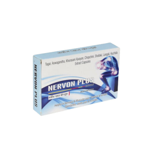 SN Herbals Nervon Plus Capsules - SN HERBALS