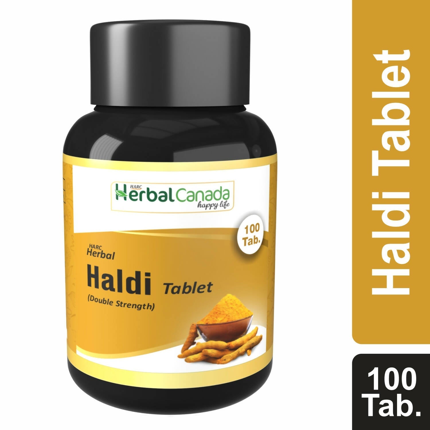 Herbal Canada Haldi Tablets - Swadesiicart