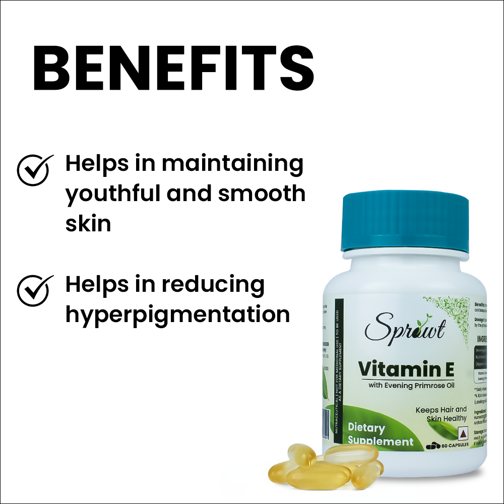 Sprowt Vitamin E Capsules - Swadesiicart