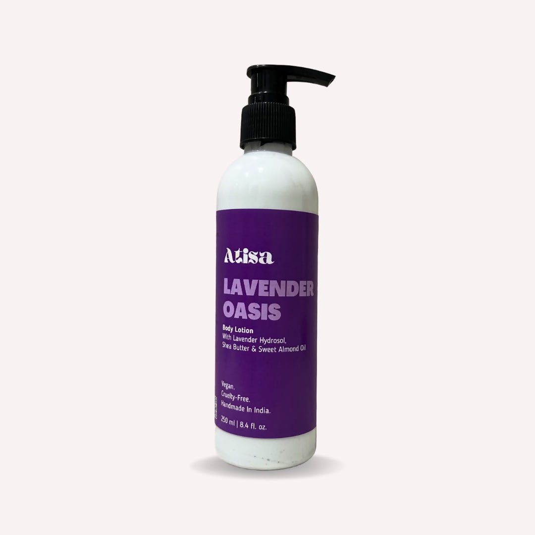 Atisa Lavender Oasis Body Lotion | Swadesiicart