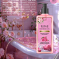 Al Masnoon Rose Shower Gel with Himalayan Pink Salt – Luxurious
