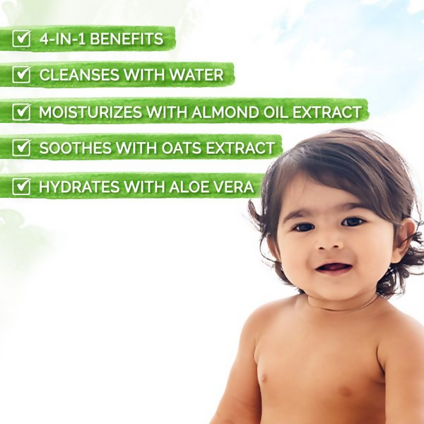 Mamaearth Baby 99% Pure Water Gentle Towel Wipes