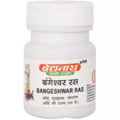 Baidyanath Jhansi Bangashwar Ras Tablets - Ayurvedant Pvt. Ltd.