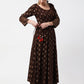 Cheera Double Layer Anarkali Dress - Swadesiicart