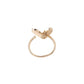 NVR Women's Gold-Polished Stylish Ring With Ad Stones - Swadesiicart